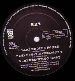 Ege Bam Yasi : E.B.Y. (12", EP)