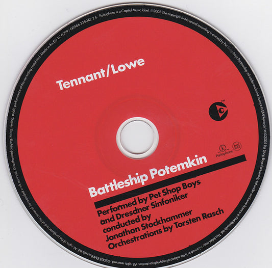Tennant / Lowe : Battleship Potemkin (CD, Album, Copy Prot.)