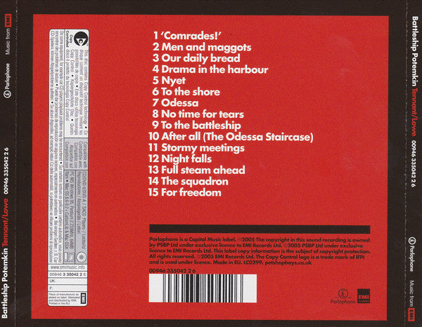 Tennant / Lowe : Battleship Potemkin (CD, Album, Copy Prot.)