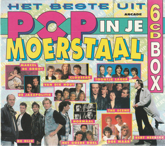 Various : Het Beste Uit Pop In Je Moerstaal 6 CD Box (2xCD, Comp + 2xCD, Comp + 2xCD, Comp)