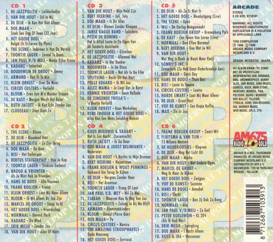 Various : Het Beste Uit Pop In Je Moerstaal 6 CD Box (2xCD, Comp + 2xCD, Comp + 2xCD, Comp)