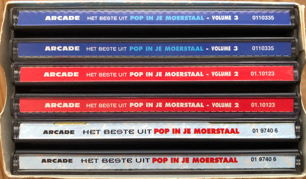 Various : Het Beste Uit Pop In Je Moerstaal 6 CD Box (2xCD, Comp + 2xCD, Comp + 2xCD, Comp)