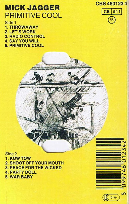 Mick Jagger : Primitive Cool (Cass, Album)