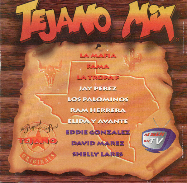 Various : Tejano Mix (CD, Comp, P/Mixed)