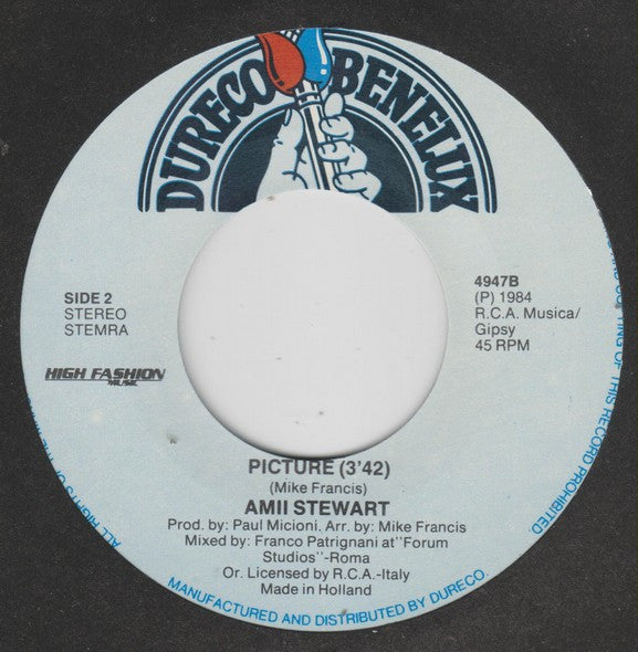 Amii Stewart : Friends (7", Single)