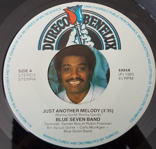 Blue Seven Band : Just Another Melody (7", Single)
