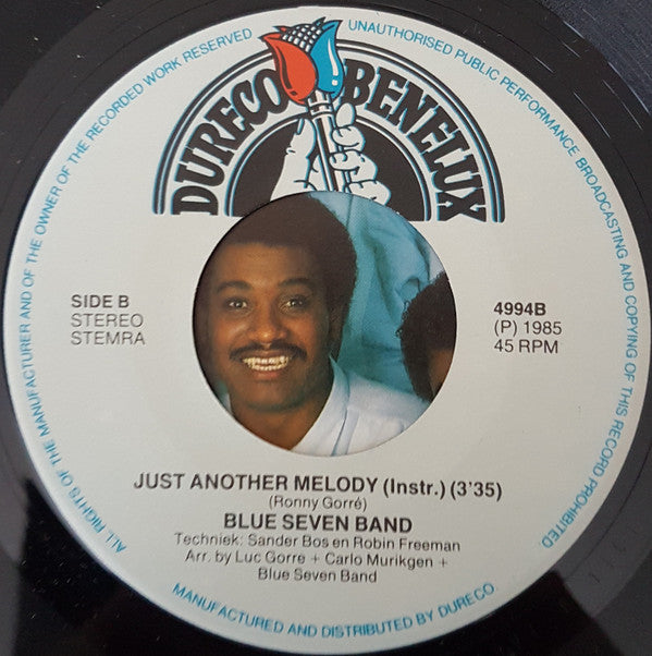Blue Seven Band : Just Another Melody (7", Single)