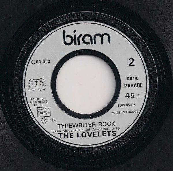 The Lovelets : Kiss Me Mio Amore (7", Single)