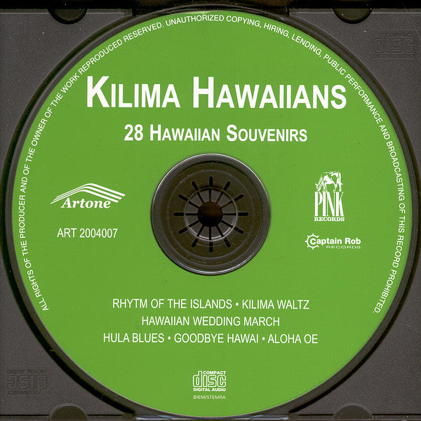 De Kilima Hawaiians : 28 Hawaiian Souvenirs (CD, Comp)