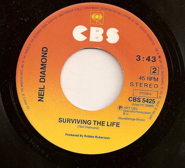 Neil Diamond : Lady-Oh (7", Single)