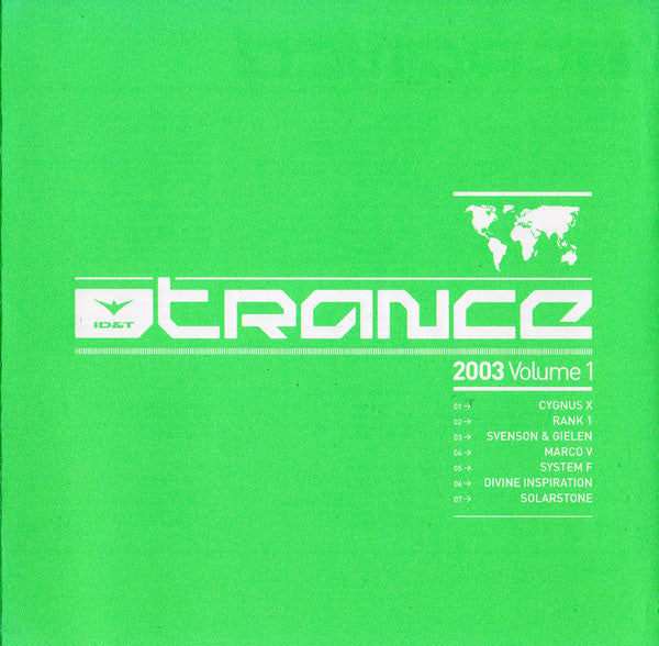 Various : ID&T Trance 2003 Volume 1 (2xCD, Comp, Mixed)