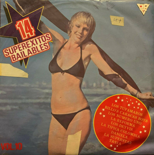 Various : 14 Superexitos Bailables Vol. 10 (LP, Comp)