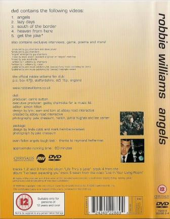 Robbie Williams : Angels (DVD-V, EP, PAL)