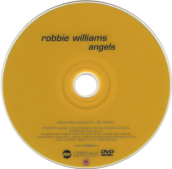 Robbie Williams : Angels (DVD-V, EP, PAL)