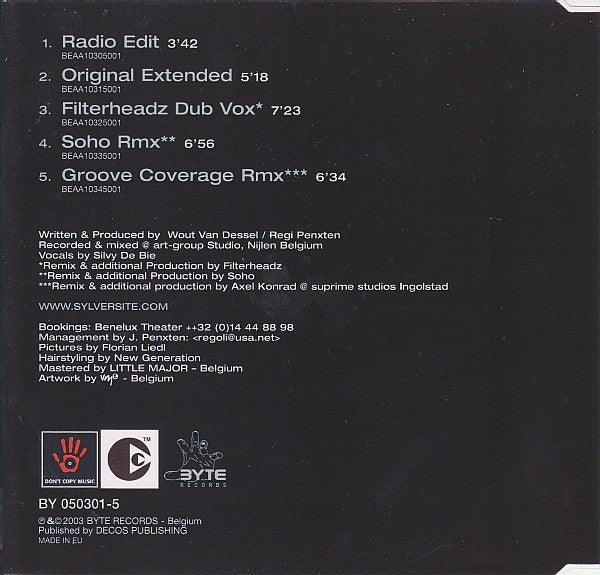Sylver : Livin' My Life (CD, Maxi)