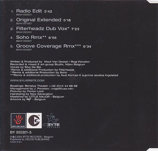 Sylver : Livin' My Life (CD, Maxi)