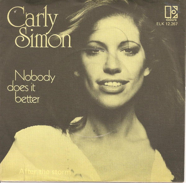 Carly Simon : Nobody Does It Better  (7", Single)