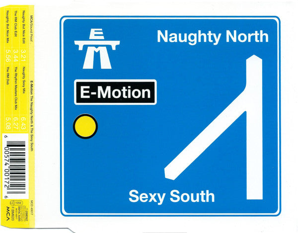 E-Motion : The Naughty North & The Sexy South (CD, Maxi)