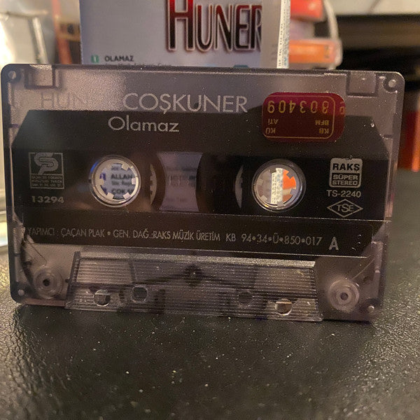 Hüner Coşkuner : Olamaz - Dünden Razıyım (Cass, Album)