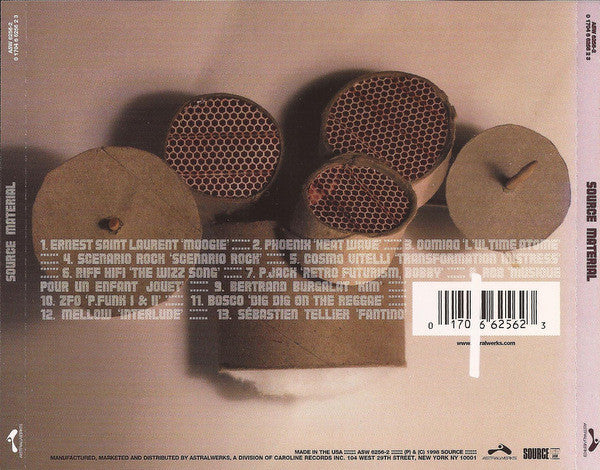 Various : Source Material (CD, Comp)