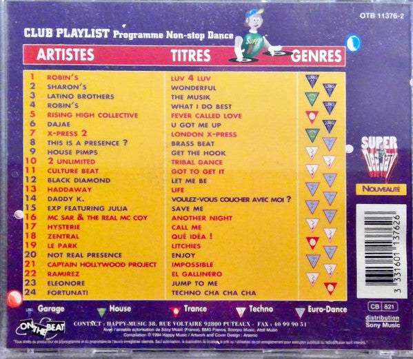 Various : Super Dee Jay Vol. 1 (CD, Comp, Mixed)
