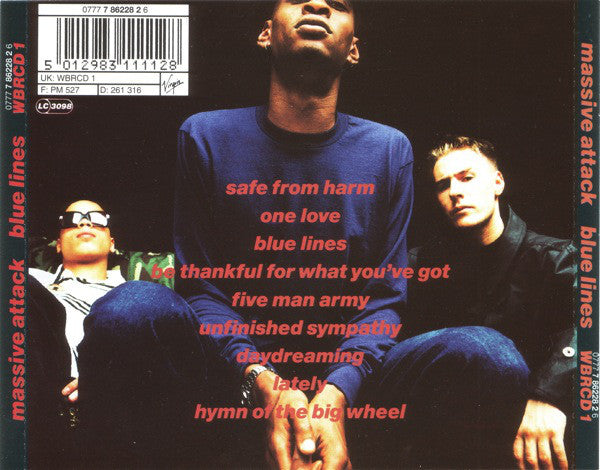Massive Attack : Blue Lines (CD, Album)