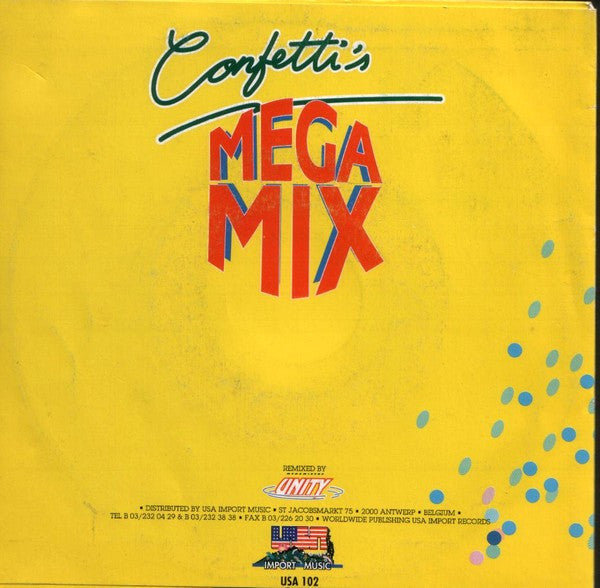Confetti's : Megamix (7", Single)