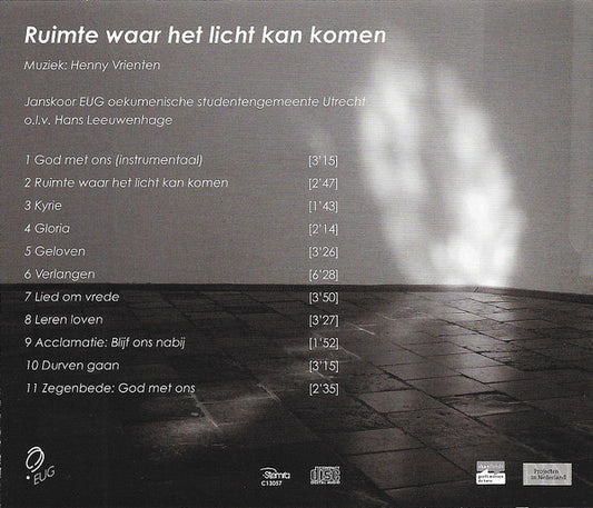 Janskoor : Ruimte Waar het Licht Kan Komen (CD, Album)