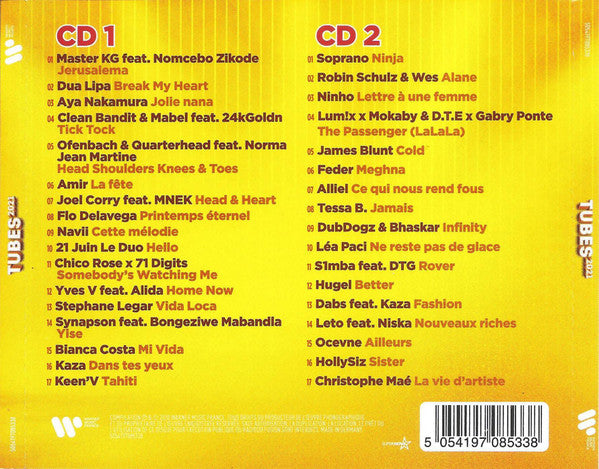 Various : Tubes 2021 (2xCD, Comp)
