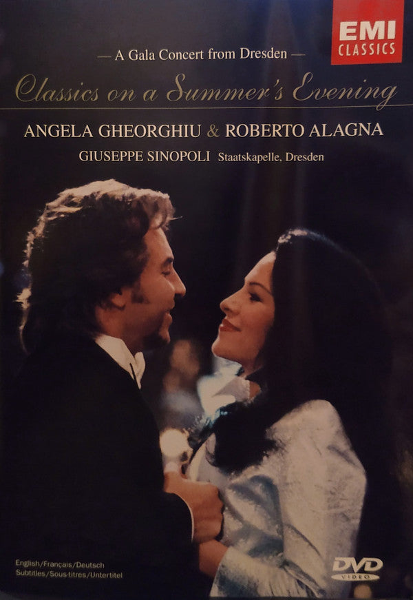 Angela Gheorghiu & Roberto Alagna, Giuseppe Sinopoli : Classics On A Summer's Evening - A Gala Concert From Dresden (DVD-V, Comp, NTSC)