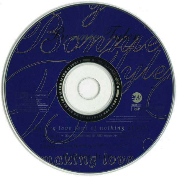 Bonnie Tyler : Making Love (Out Of Nothing At All) (CD, Single)