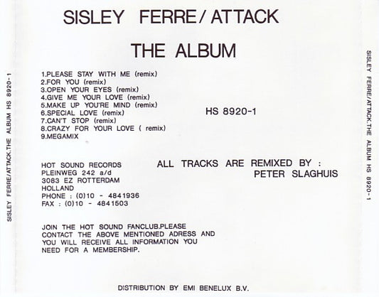 Sisley Ferré / Attack (2) : The Album (CD, Album)