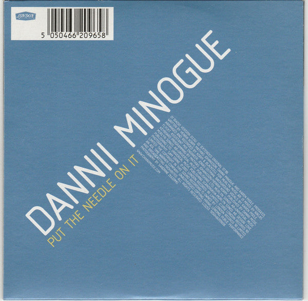 Dannii Minogue : Put The Needle On It (CD, Single, Car)