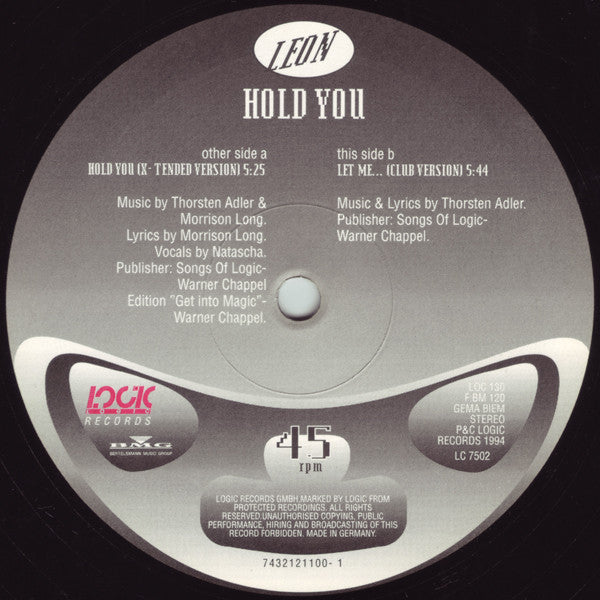 Leon (30) : Hold You (12")
