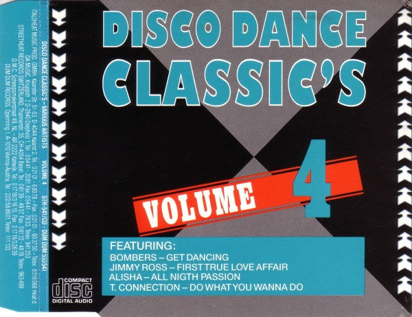 Various : Disco Dance Classic's Volume 4 (CD, Comp)