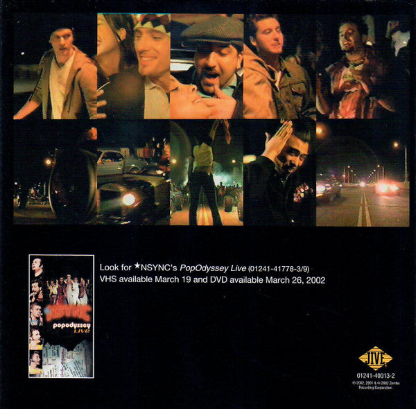 *NSYNC Featuring Nelly : Girlfriend (Remix) (CD, Maxi, Enh)