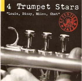 Various : 4 Trumpet Stars "Louis, Dizzy, Miles, Chet" (CD, Comp)