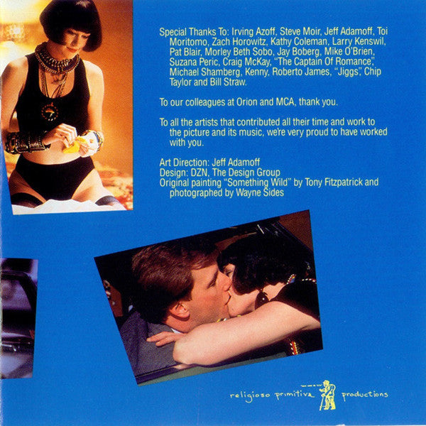 Various : Something Wild - Music From The Motion Picture Soundtrack (CD, Comp)