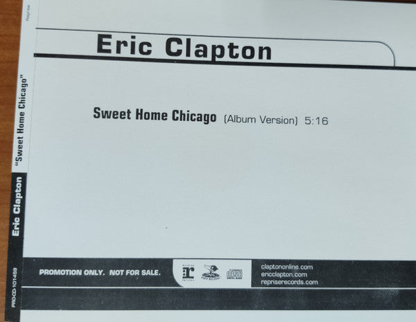 Eric Clapton : Sweet Home Chicago (CD, Single, Promo)