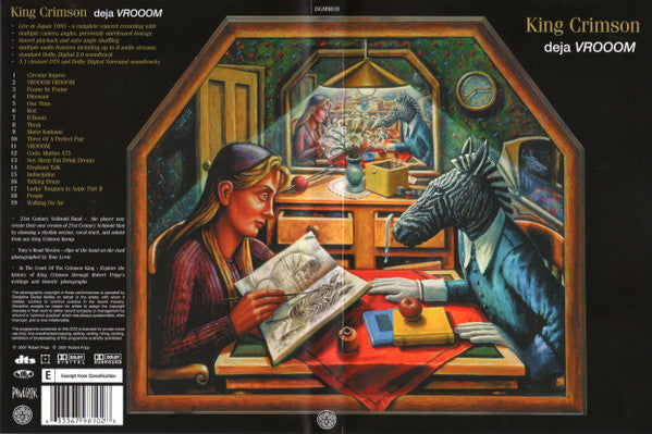 King Crimson : Deja VROOOM (DVD-V, RE, Multichannel, NTSC, Dua)