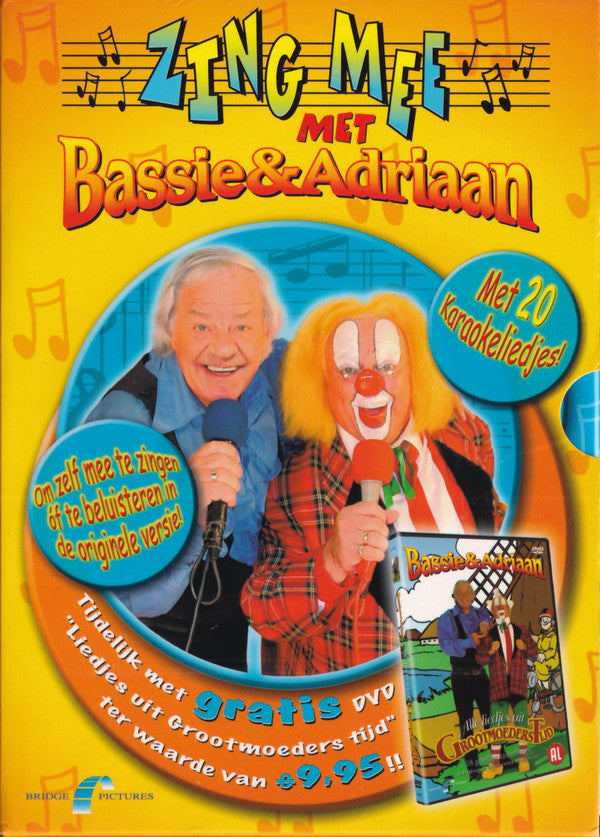 Bassie & Adriaan : Zing Mee Met  (2xDVD, PAL)