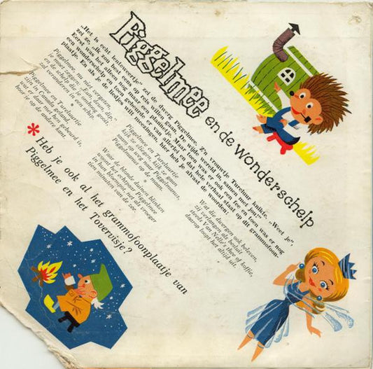 Piggelmee : Piggelmee En De Wonderschelp (7", EP)