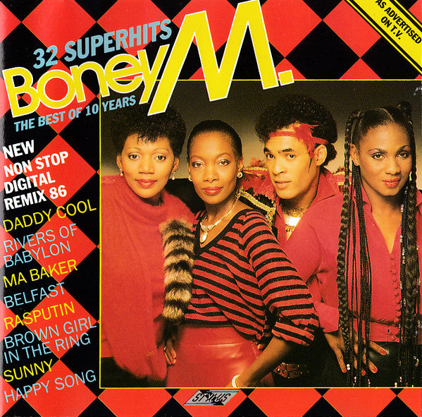 Boney M. : The Best Of 10 Years (CD, Comp, Mixed)