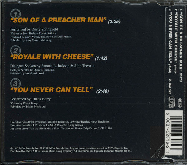Dusty Springfield : Son Of A Preacher Man (CD, Single)