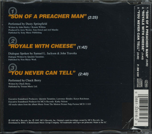 Dusty Springfield : Son Of A Preacher Man (CD, Single)