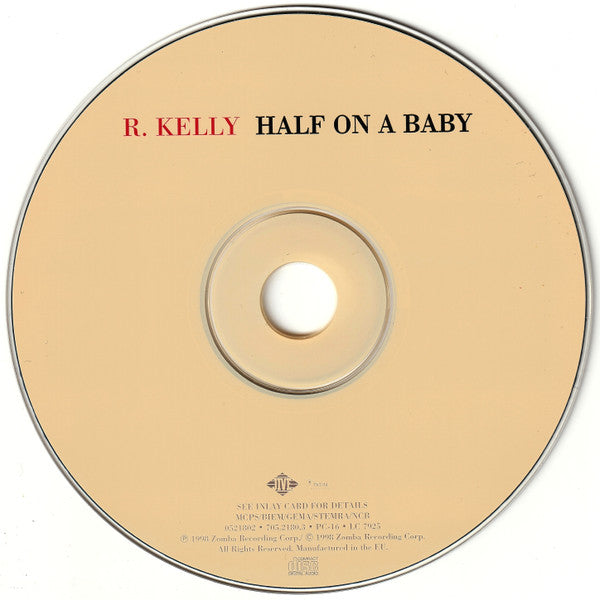 R. Kelly : Half On A Baby (CD, Single)