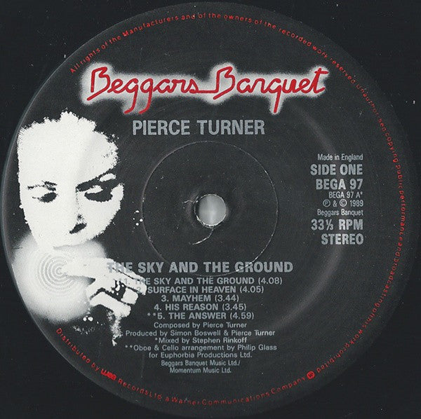 Pierce Turner : The Sky And The Ground (LP, Album)