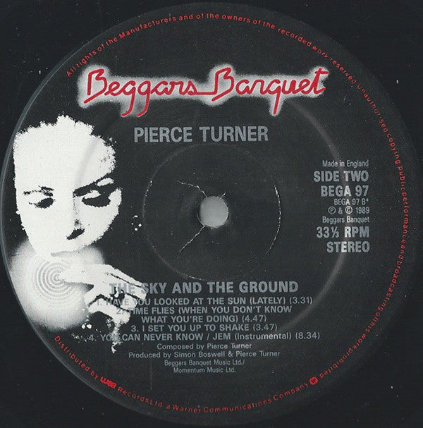 Pierce Turner : The Sky And The Ground (LP, Album)