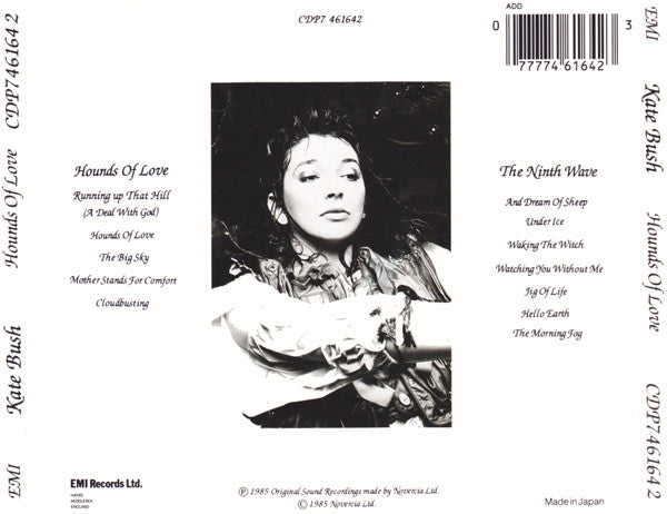 Kate Bush : Hounds Of Love (CD, Album)