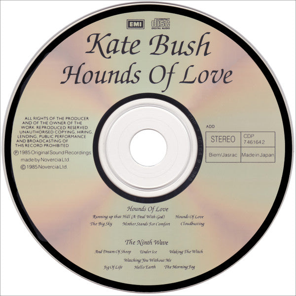 Kate Bush : Hounds Of Love (CD, Album)